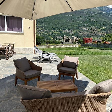 La Rose Du Prevot Apartment Fenis Exterior photo